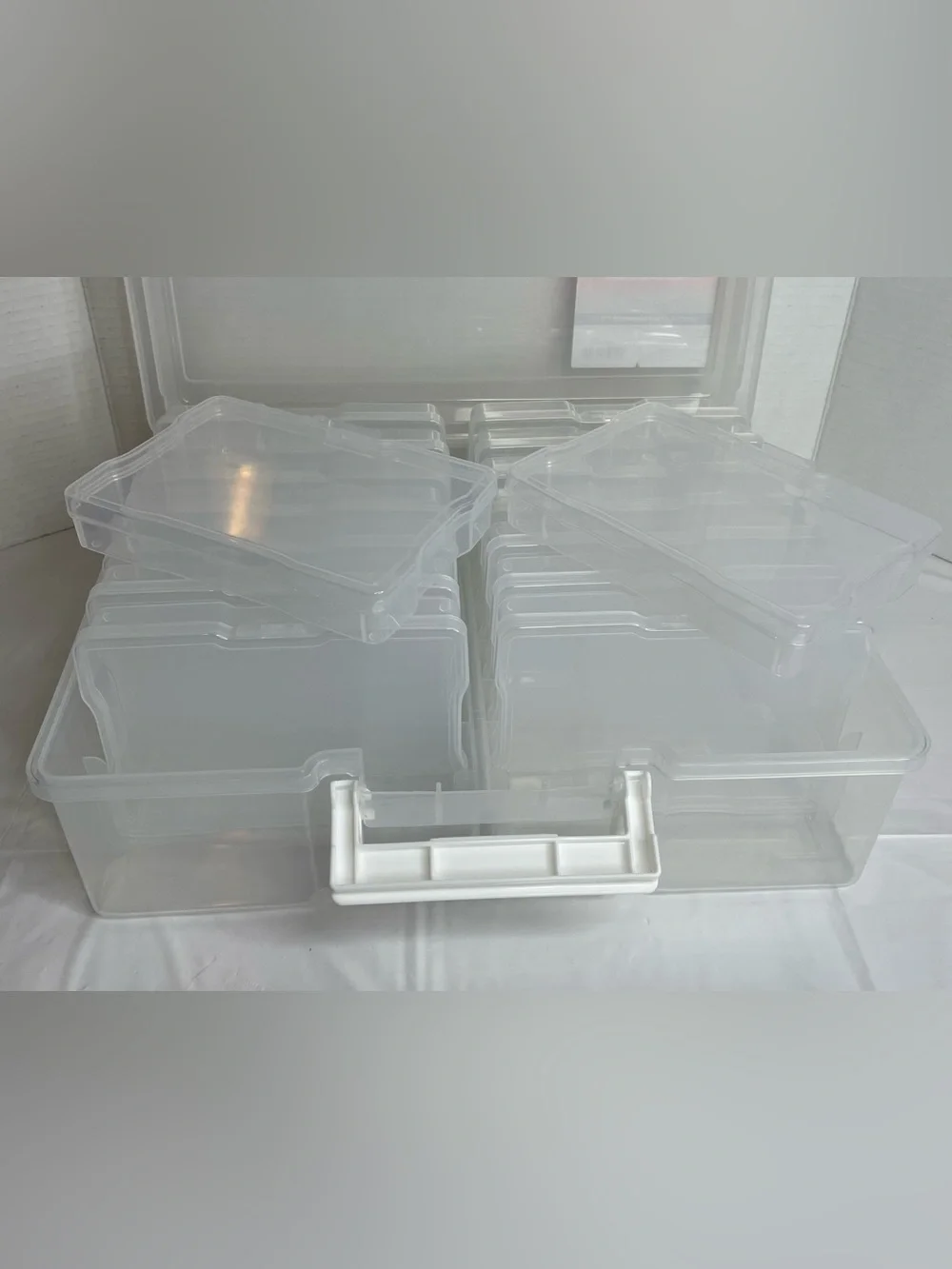 Top Notch Clear Photo & Craft Storage Organizer